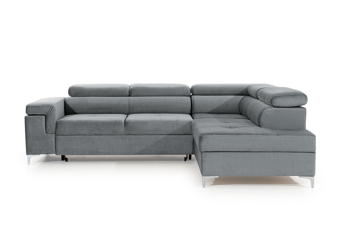 Dīvāns EGO L labais stūris 274/76-98/202 cm - N1 Home