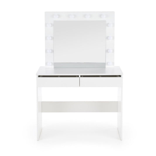 HLL balta konsole ar gaismu 94/43/140 cm - N1 Home