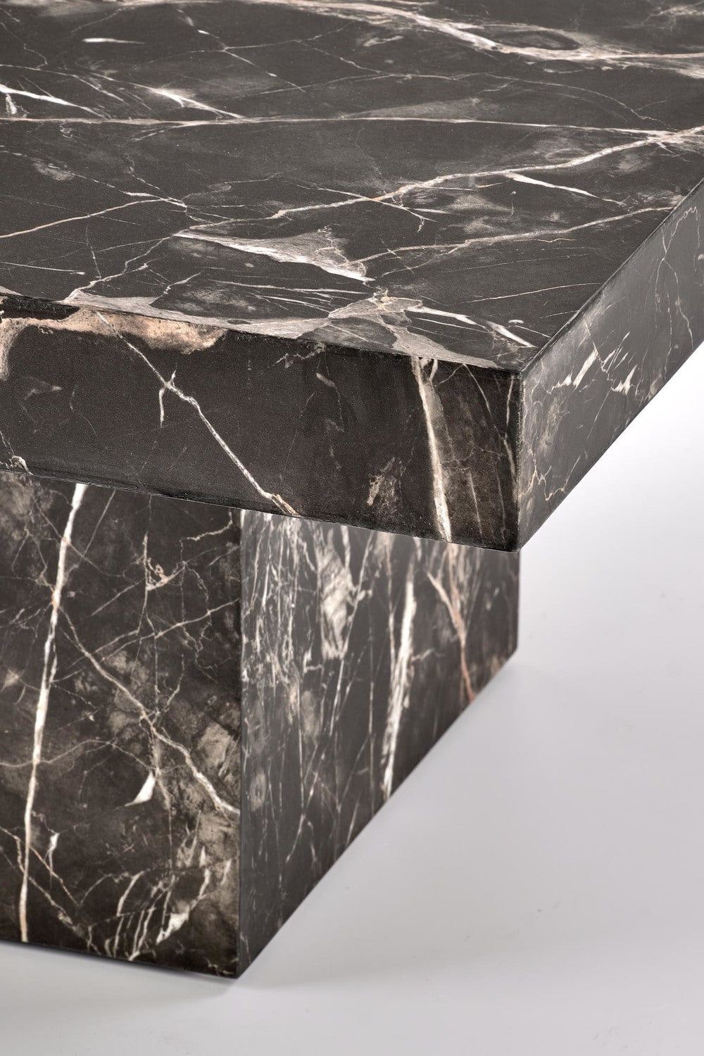 Kafijas galdiņš MN 80/80/41 cm melns marmors - N1 Home