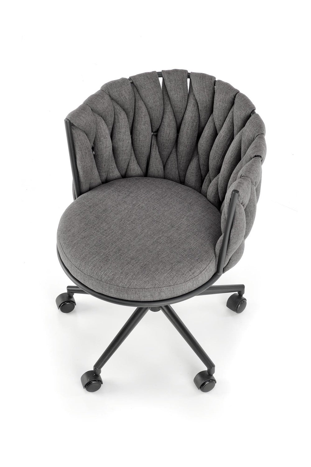 LN grozāmais krēsls 55/60/75-85/43-53 cm pelēks - N1 Home