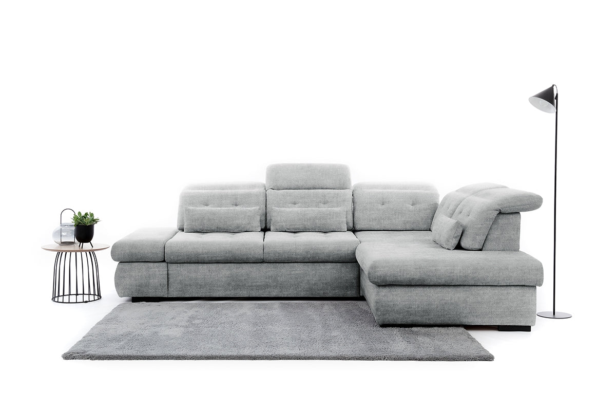 Dīvāns MARA M labais stūris 286/88-107/206 cm - N1 Home