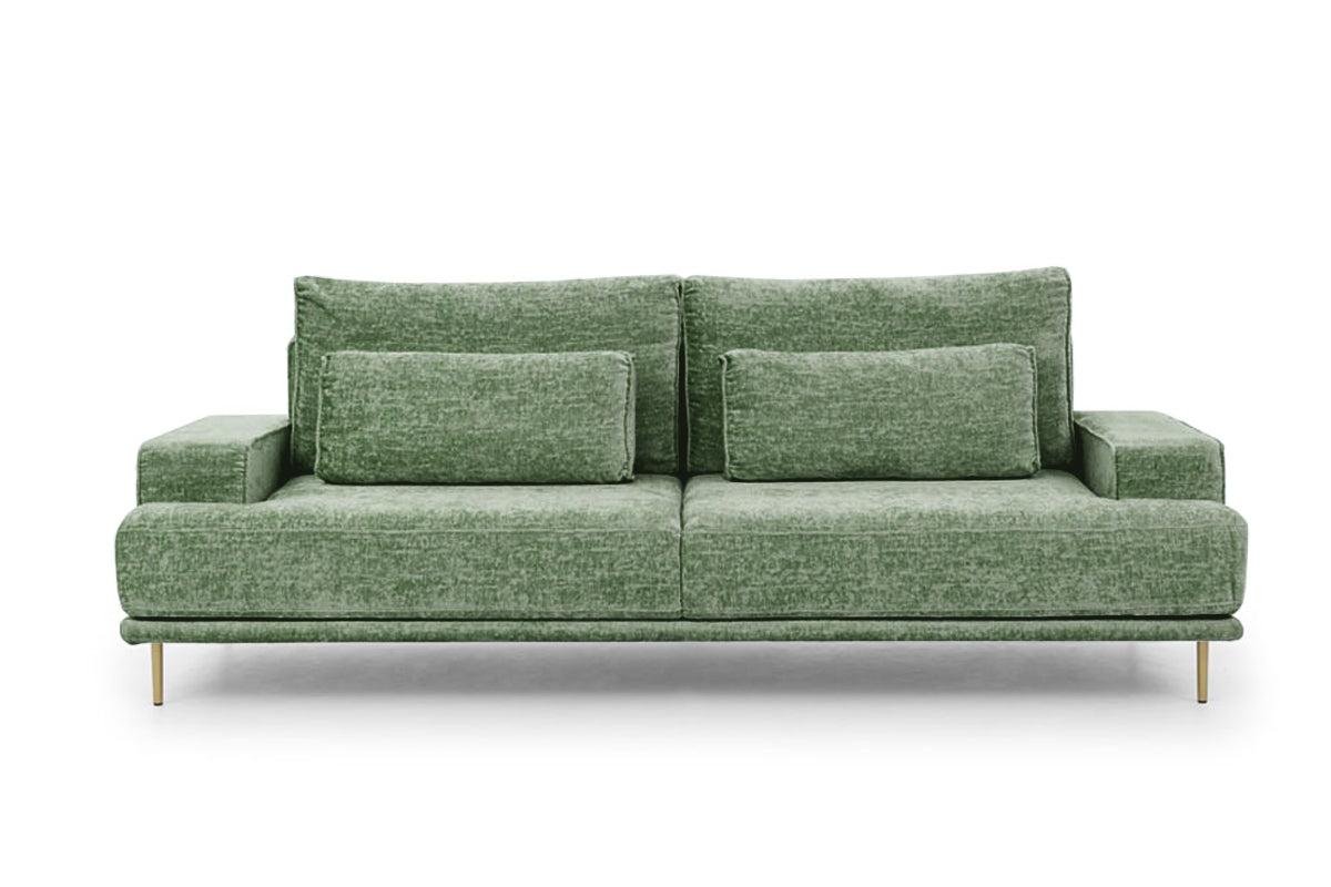 Dīvāns AUSTIN 249/70-93/106 cm gaiši zaļs - N1 Home