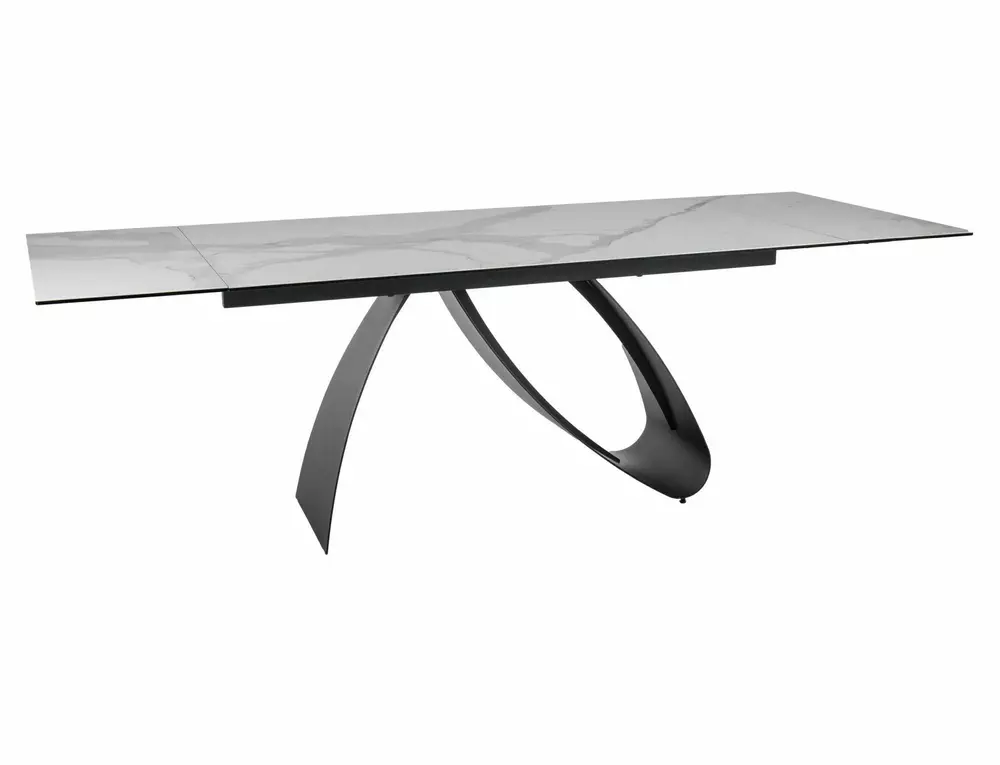 Galds KOSTO 76/90/160(240) cm balts - N1 Home