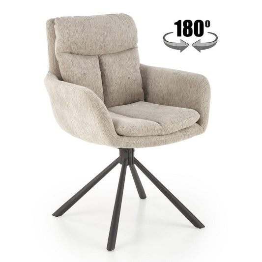 Krēsls FH bēšs 60/65/87/51 cm - N1 Home