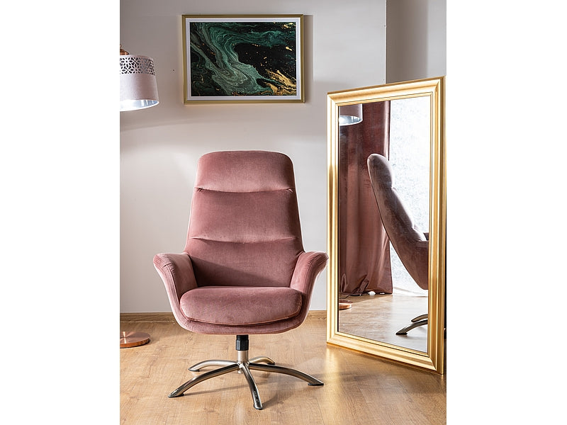 Nixon Velvet atzveltnes krēsls antīki rozā - N1 Home