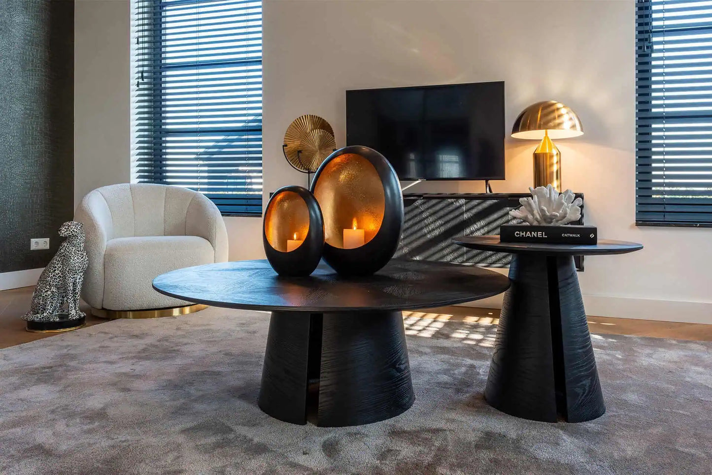 Столик Blax Richmond Interiors 52/58/58 см черный