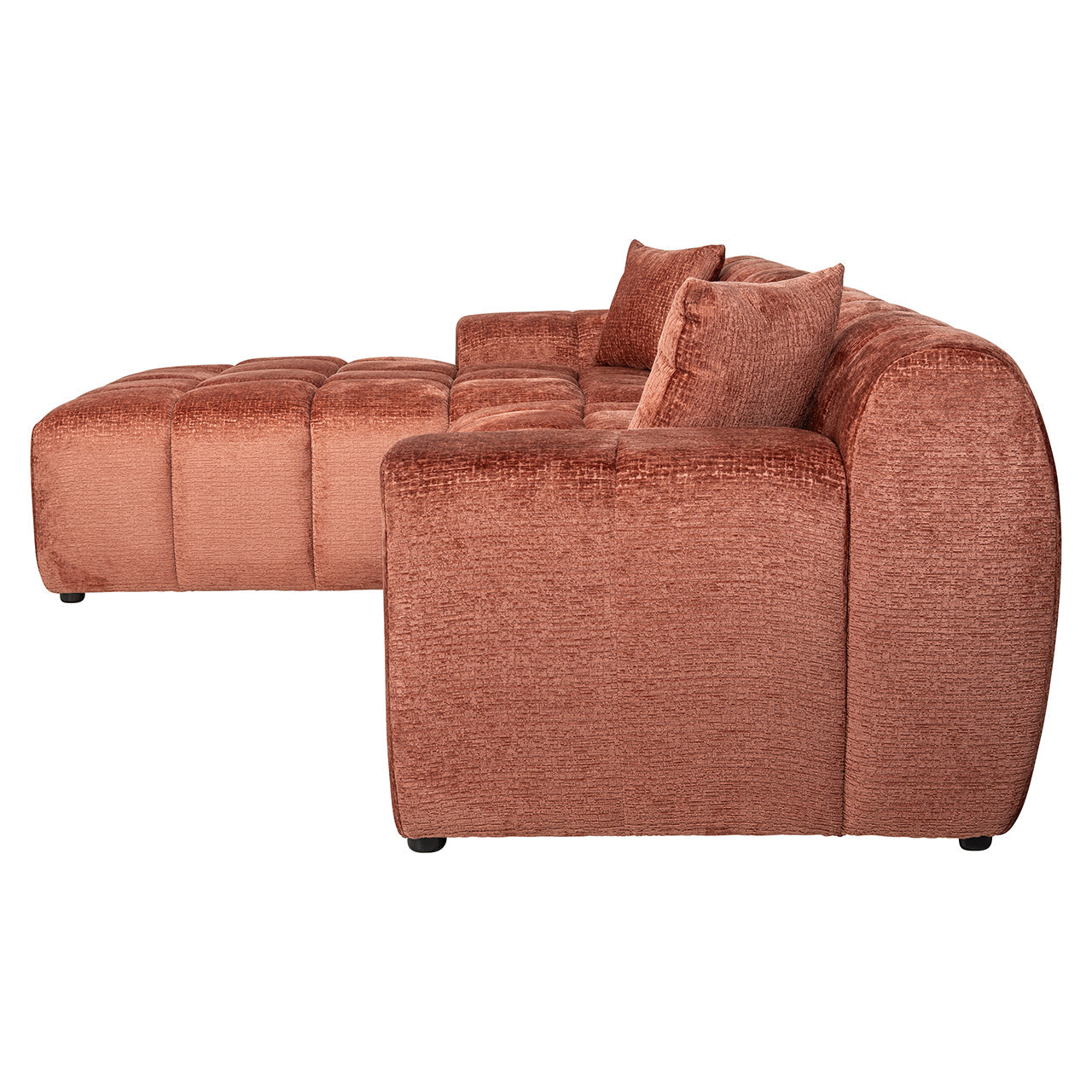 Dīvāns Cube Richmond Interiors 76/325/195 cm Fusion 92 Blush