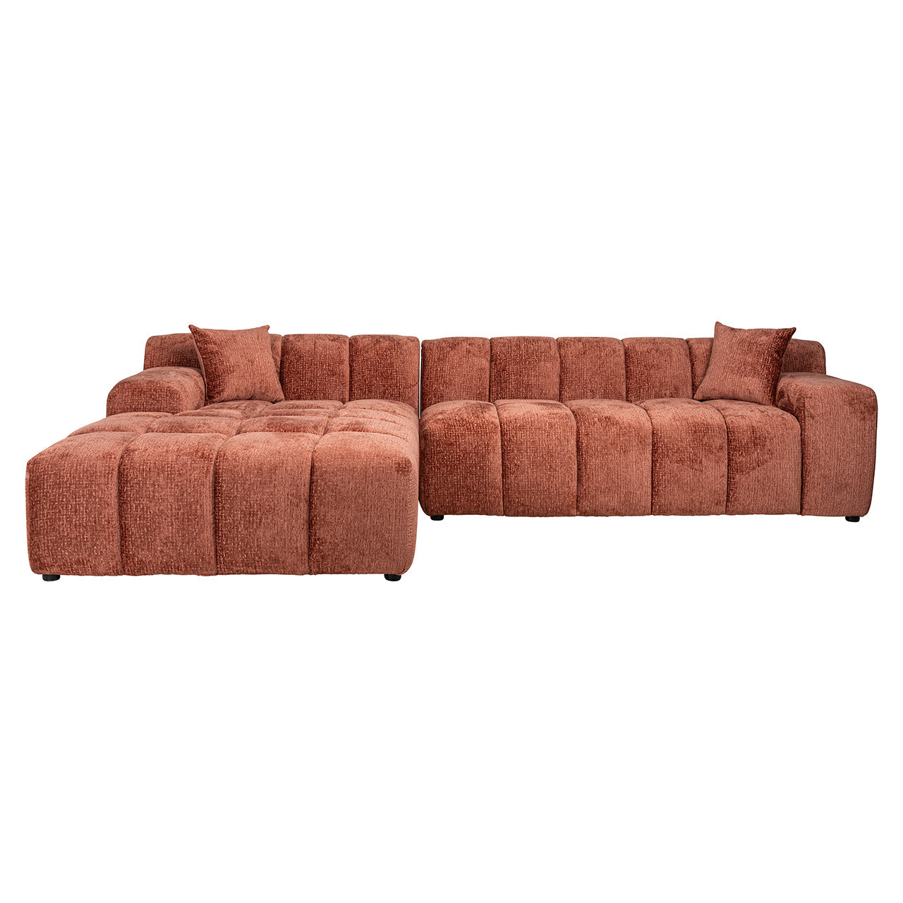 Dīvāns Cube Richmond Interiors 76/325/195 cm Fusion 92 Blush