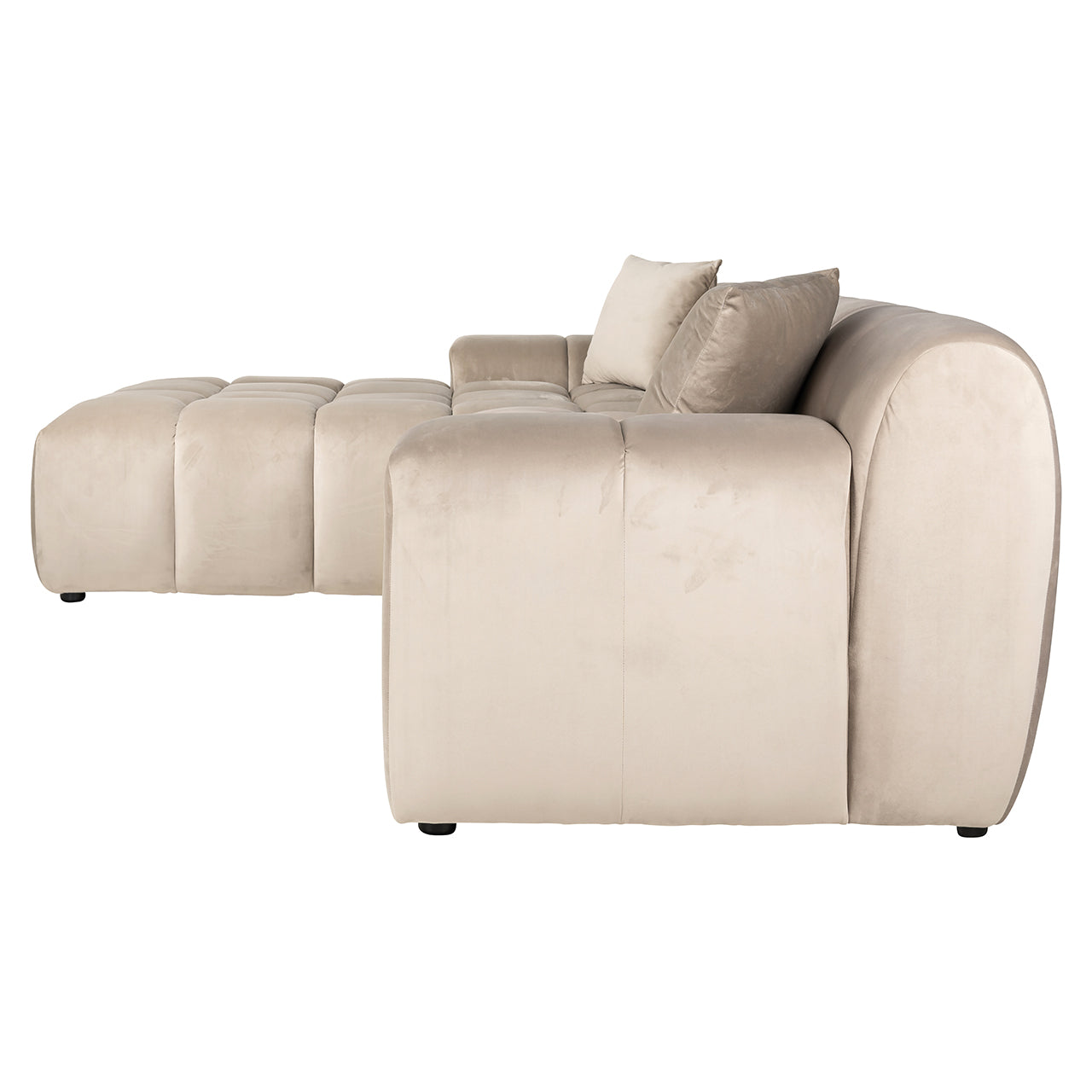 Dīvāns Cube Richmond Interiors 76/325/195 cm Quartz Khaki 903