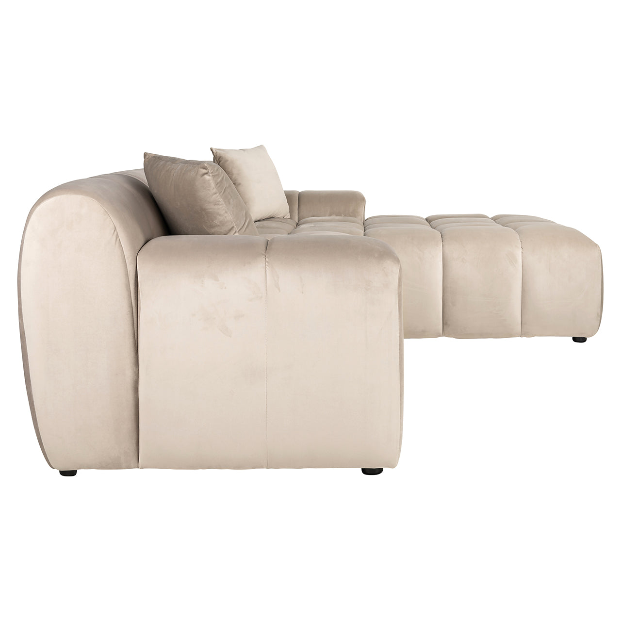 Диван Cube Richmond Interiors 76/325/195 см Quartz Khaki 903