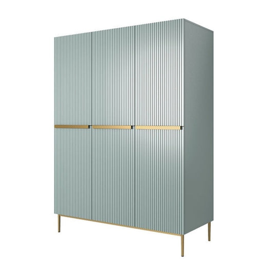 Skapis AUSTIN zelta 150/220/62 debesjums zils - N1 Home