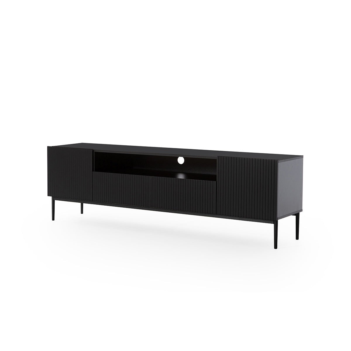 AUSTIN RTV kumode 200/60/45 melns/melns - N1 Home
