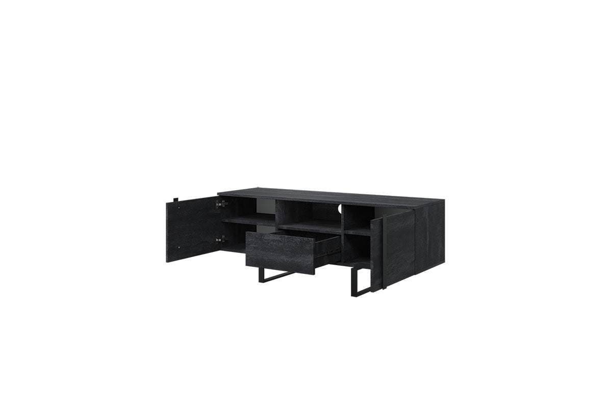 Kumode RTV VECA 150/57/45 melns/ ogļu - N1 Home