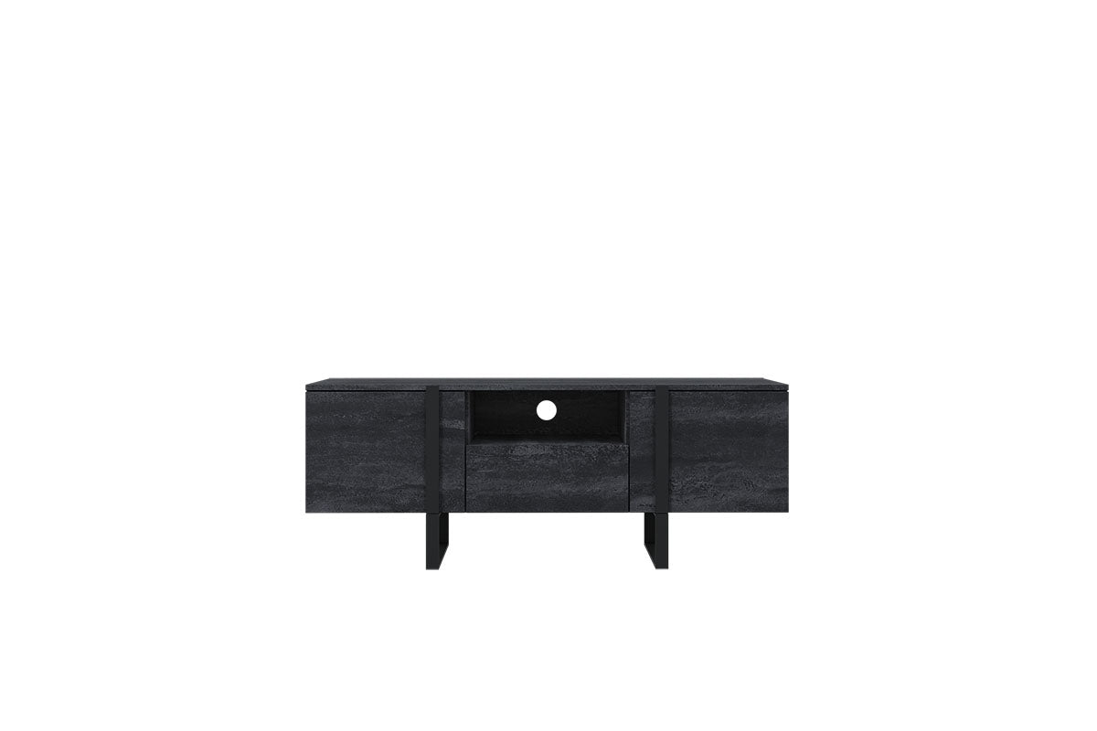 Kumode RTV VECA 150/57/45 melns/ ogļu - N1 Home