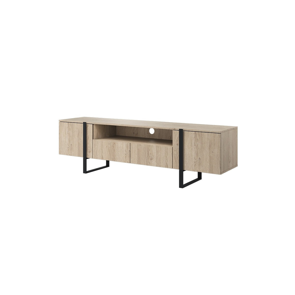 Kumode RTV VECA 200/57/45 melns/ dabīgs - N1 Home