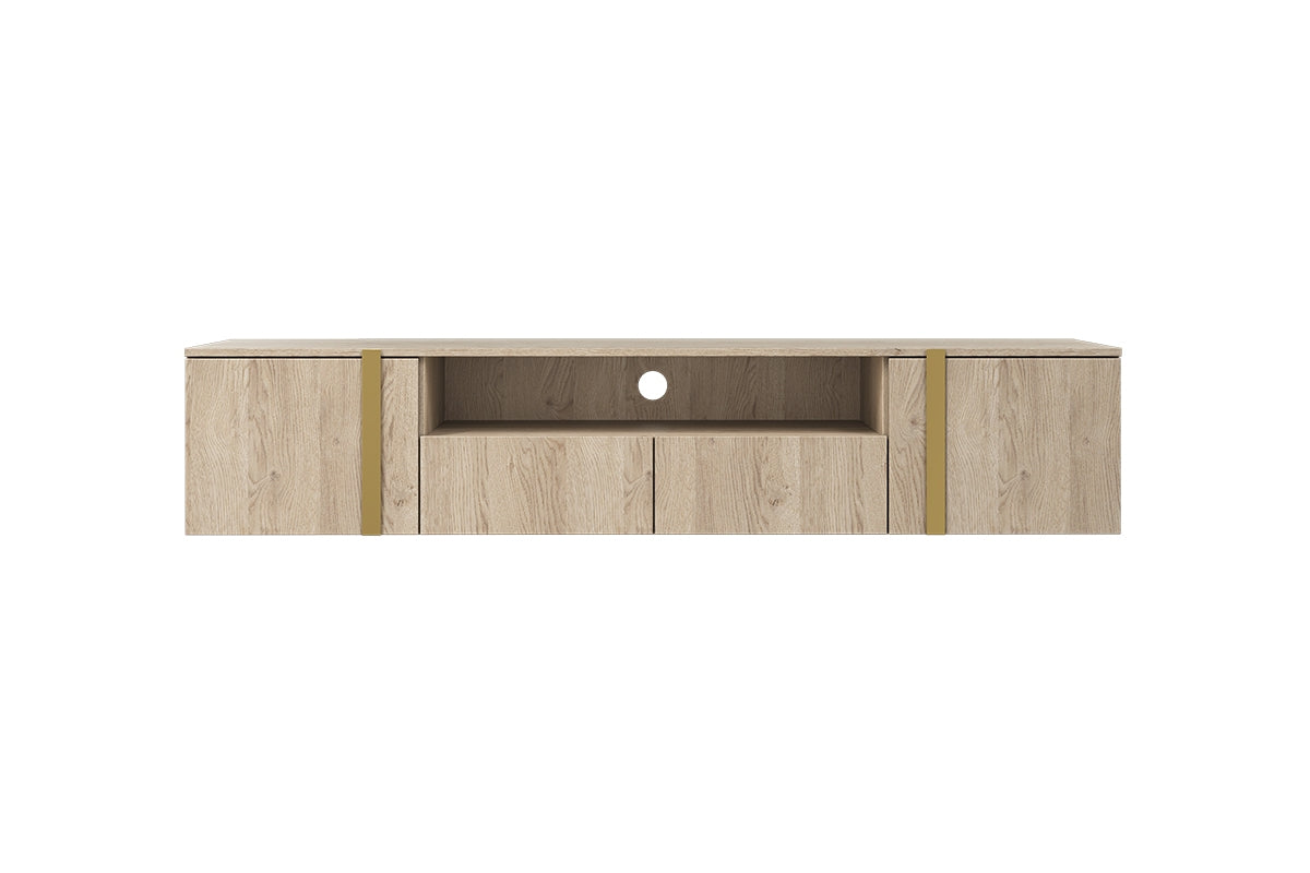 Kumode RTV VECA 200/40/45 zelts/ dabīgs - N1 Home