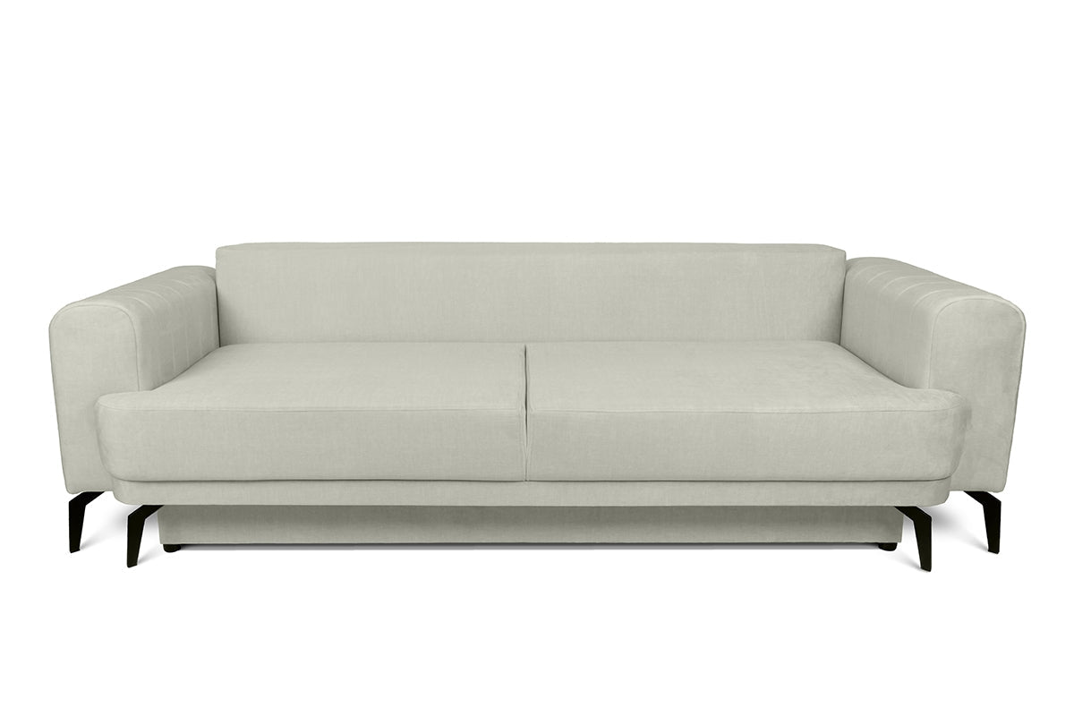 Dīvāns KOMO 250/73-90/100 cm gaiši pelēks - N1 Home