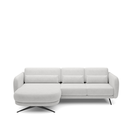 Dīvānu ALLURE 260/177/111 balts