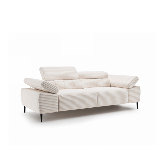 Dīvāns ADA 3 233/96/104 cm krēms