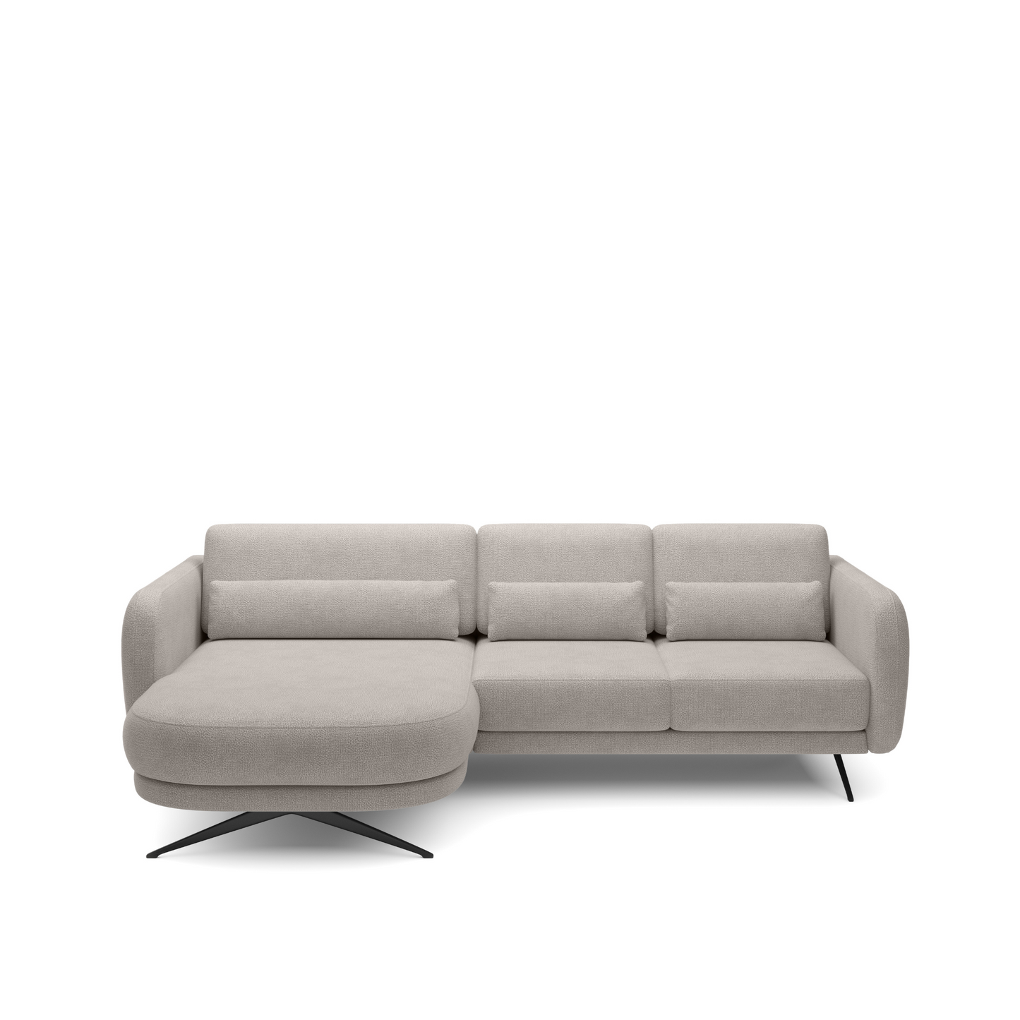 Dīvāns ALLURE 260/177/111 krēms