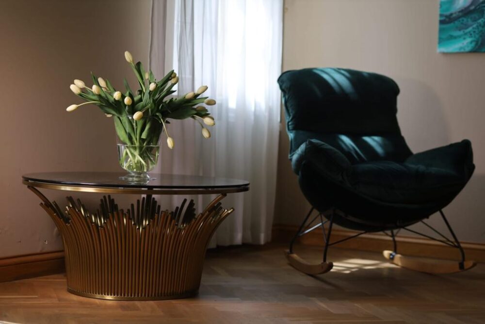 Krēsls Dot Design Berco samta 100 × 80 × 95 cm sarkans - N1 Home