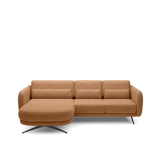 Dīvānu ALLURE 260/177/111 terrakota