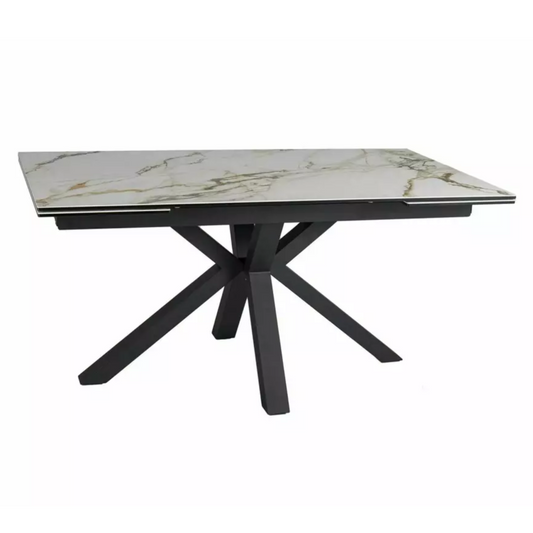 Galds GOLDI 76/90/160(240) cm balts - N1 Home