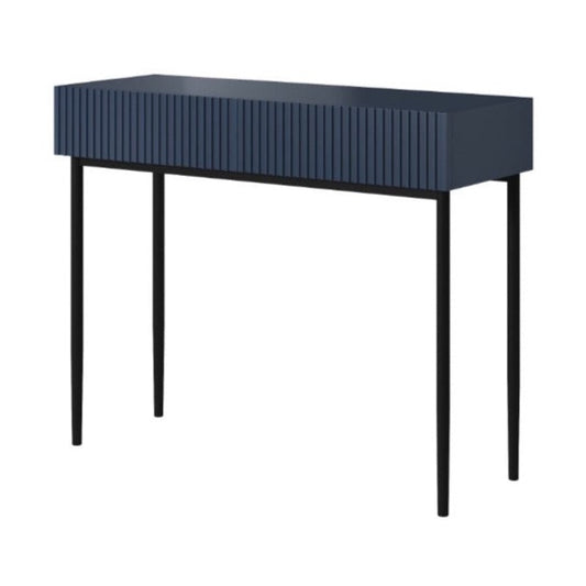 AUSTIN rakstāmgalds/konsole 100/82/41 zils/melnas kājas - N1 Home