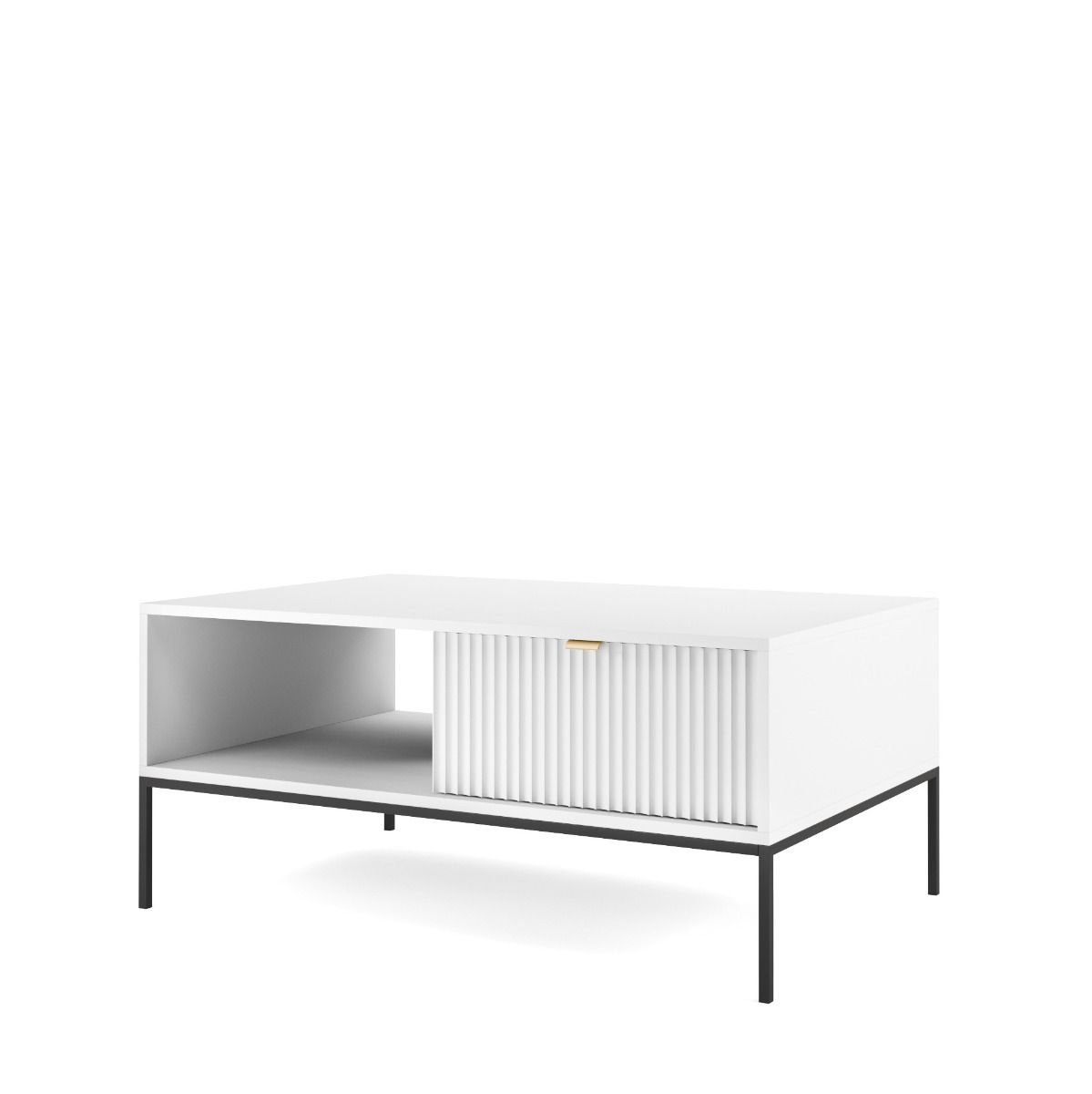 NV kafijas galdiņš balts 104x46x68 - N1 Home