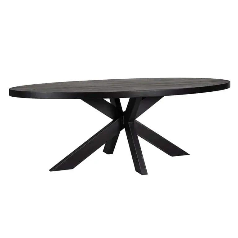 Ēdamgalds Watson Richmond Interiors 235/110, 300/120 cm melns - N1 Home