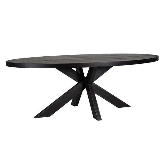 Ēdamgalds Watson Richmond Interiors 235/110, 300/120 cm melns - N1 Home