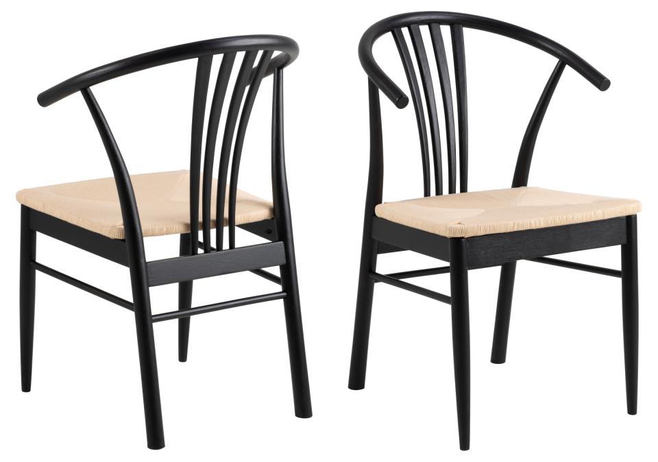 Krēsls Iyo 54/54/83 cm melns - N1 Home