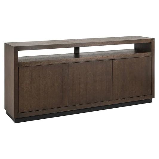 Kumode Oakura 3-durvju Richmond Interiors 85/190/40 cm brūns - N1 Home