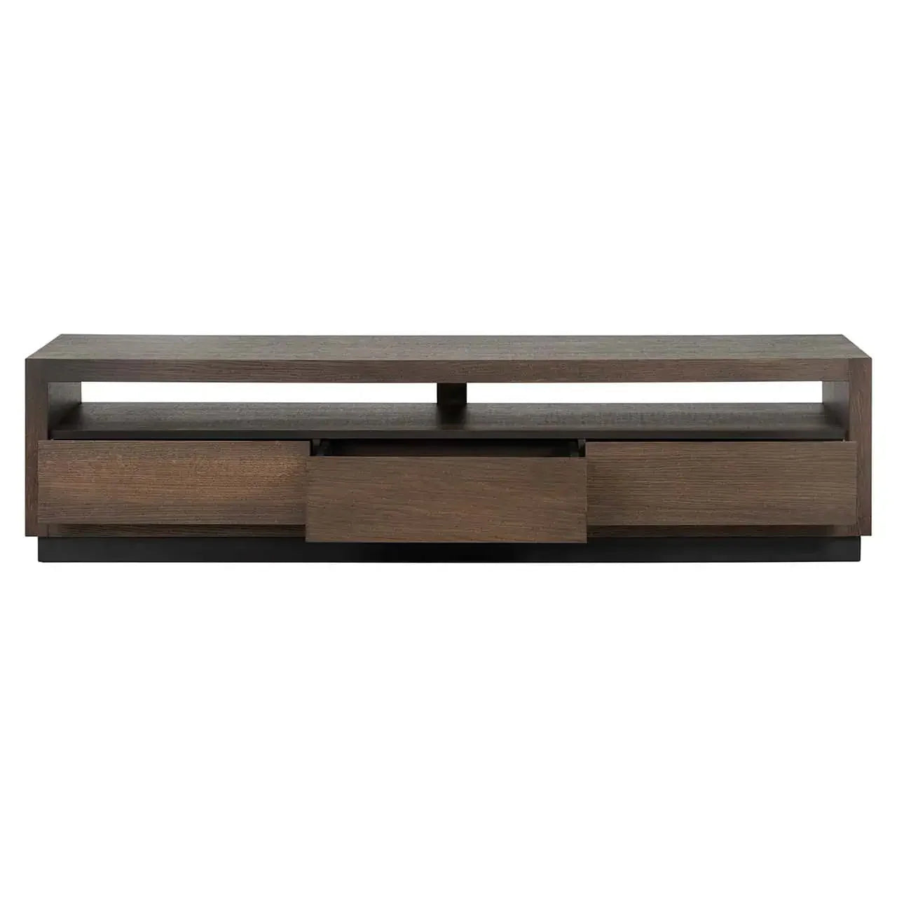 TV skapītis Oakura ar 3 atvilktnēm Richmond Interiors 45/185/40 cm brūns - N1 Home