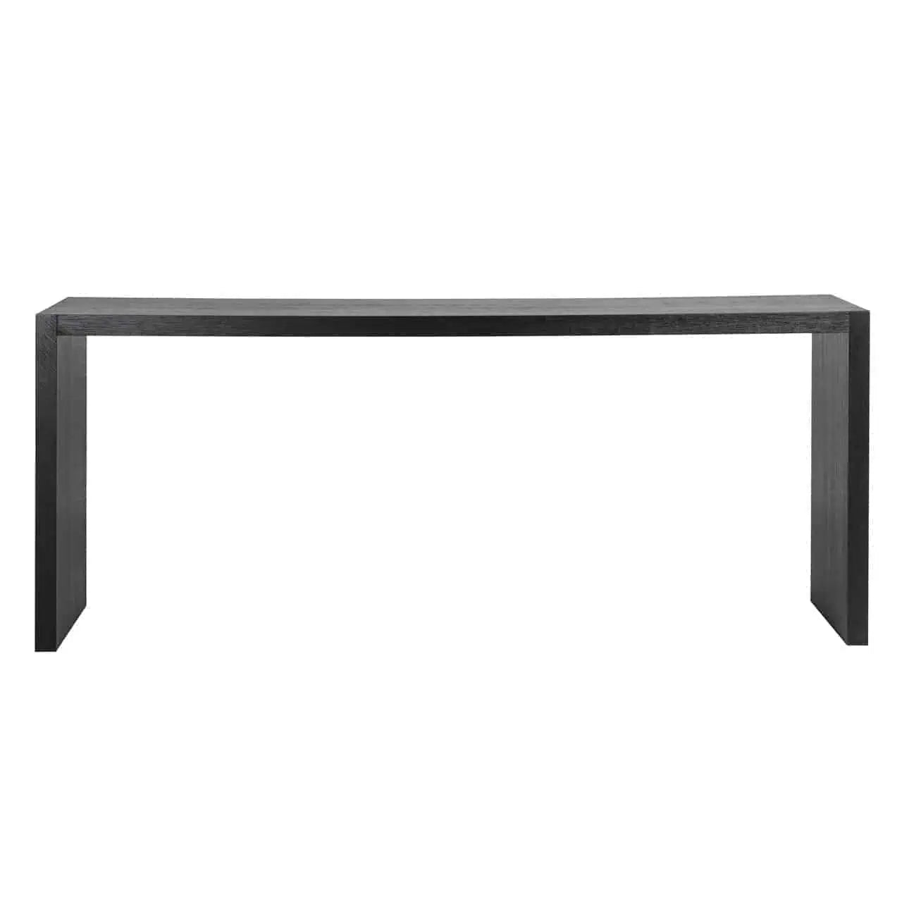 Konsole Oakura Richmond Interiors 80/200/45 cm melns - N1 Home