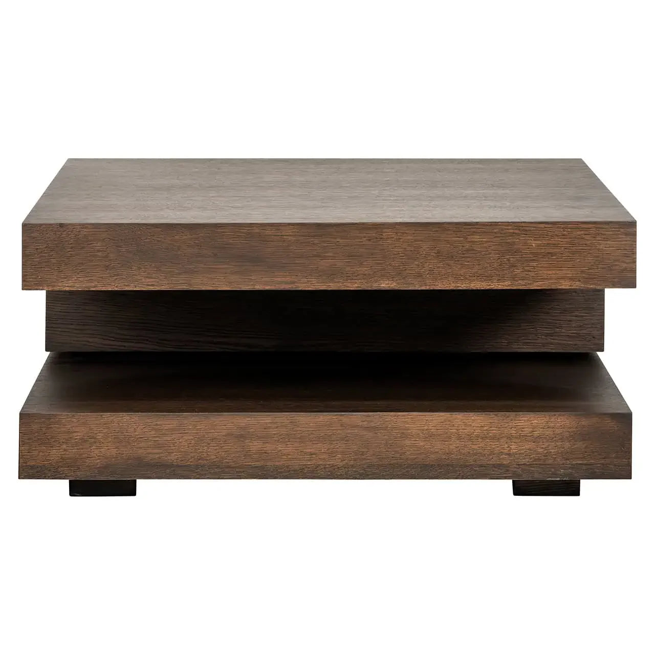 Kafijas galdiņš Oakura blok C Richmond Interiors 42/90/90 cm brūns - N1 Home