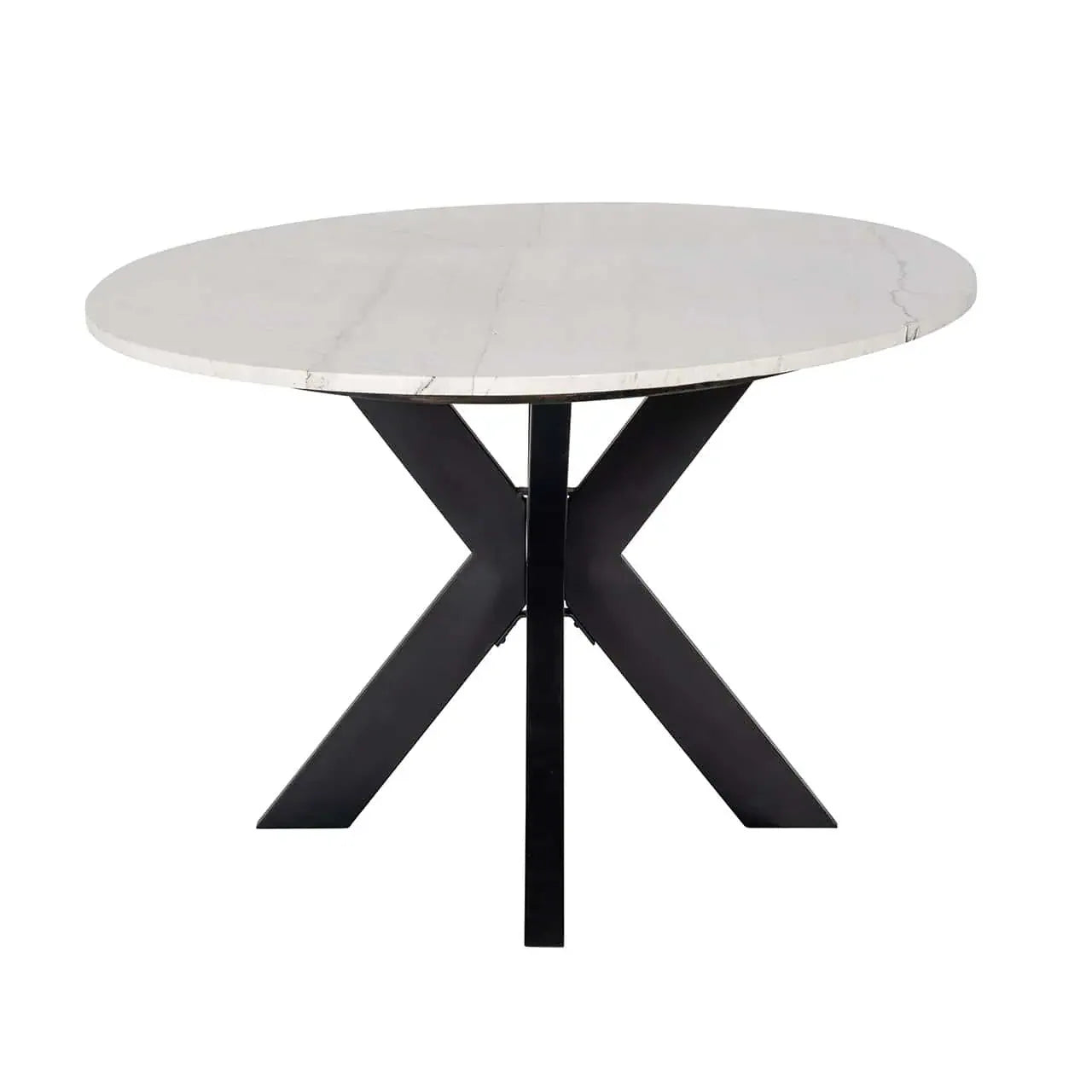 Pusdienu galds Lexington ovāls  Richmond Interiors 76/230/115 cm balts - N1 Home