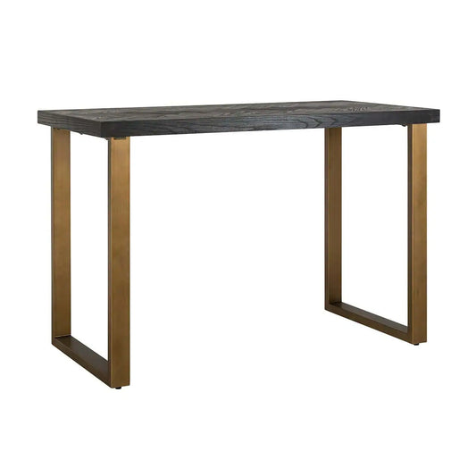 Барный стол Blackbone Richmond Interiors 106/160/80 см черный рустикальный