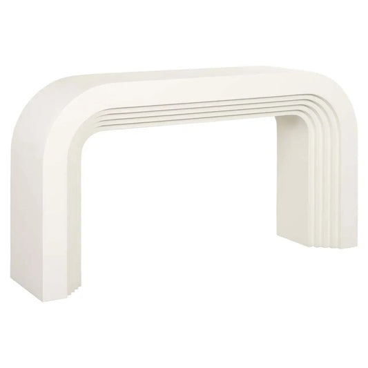 Консоль Rainbow Richmond Interiors 80/150/35 см белый