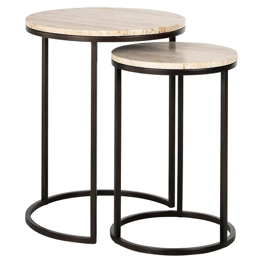 Столики Avalon, комплект из 2 шт. Richmond Interiors 57/45/45 см бронза
