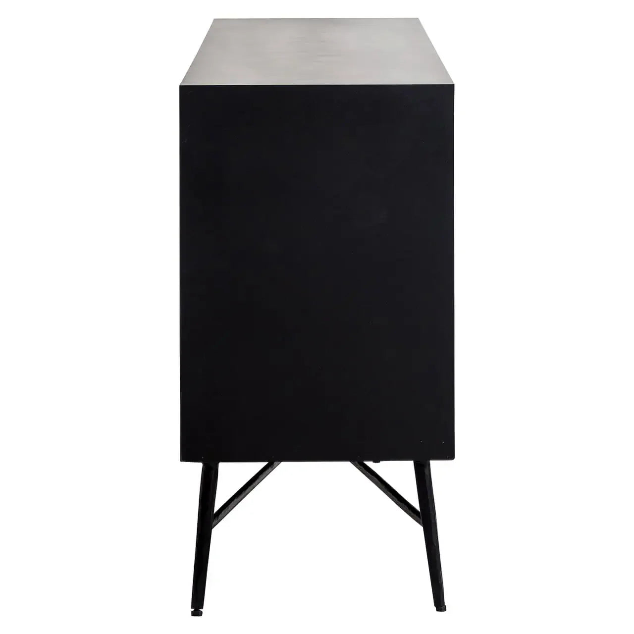 Kumode Tetro Richmond Interiors 77/160/40 cm sudrabs - N1 Home
