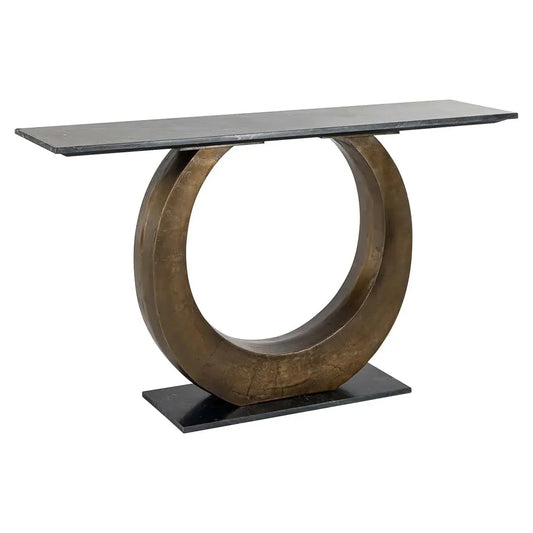 Консоль Luna Richmond Interiors 78/140/35 см золото