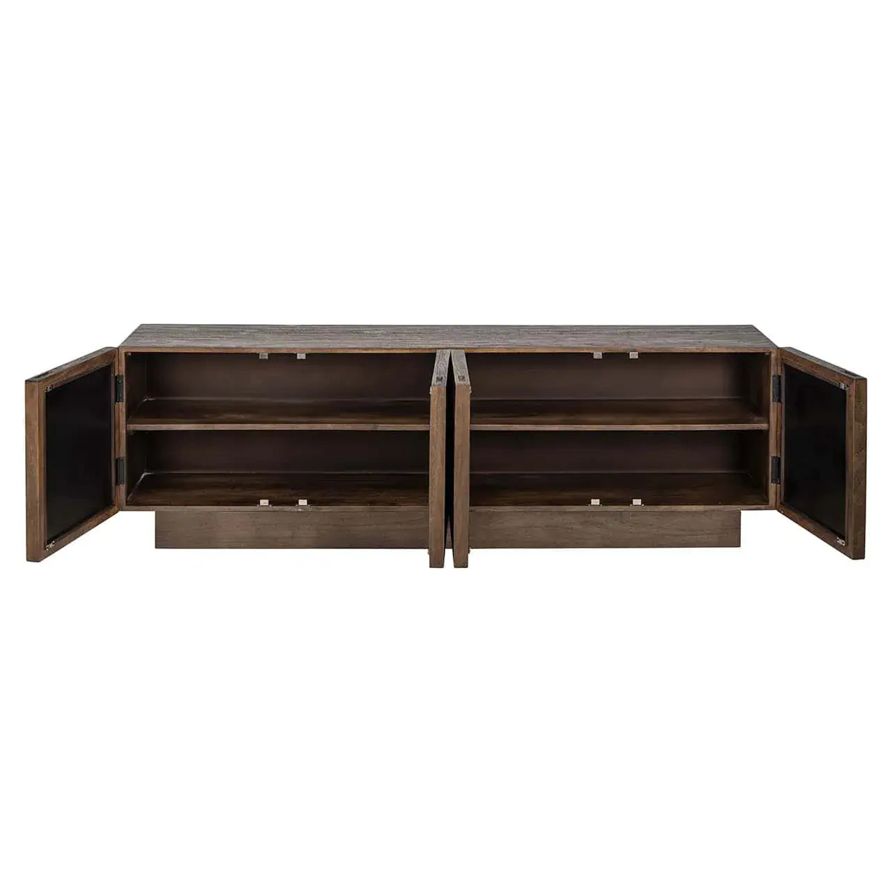 TV skapis Bryant 4 durvis Richmond Interiors 56/180/40 cm brūns - N1 Home