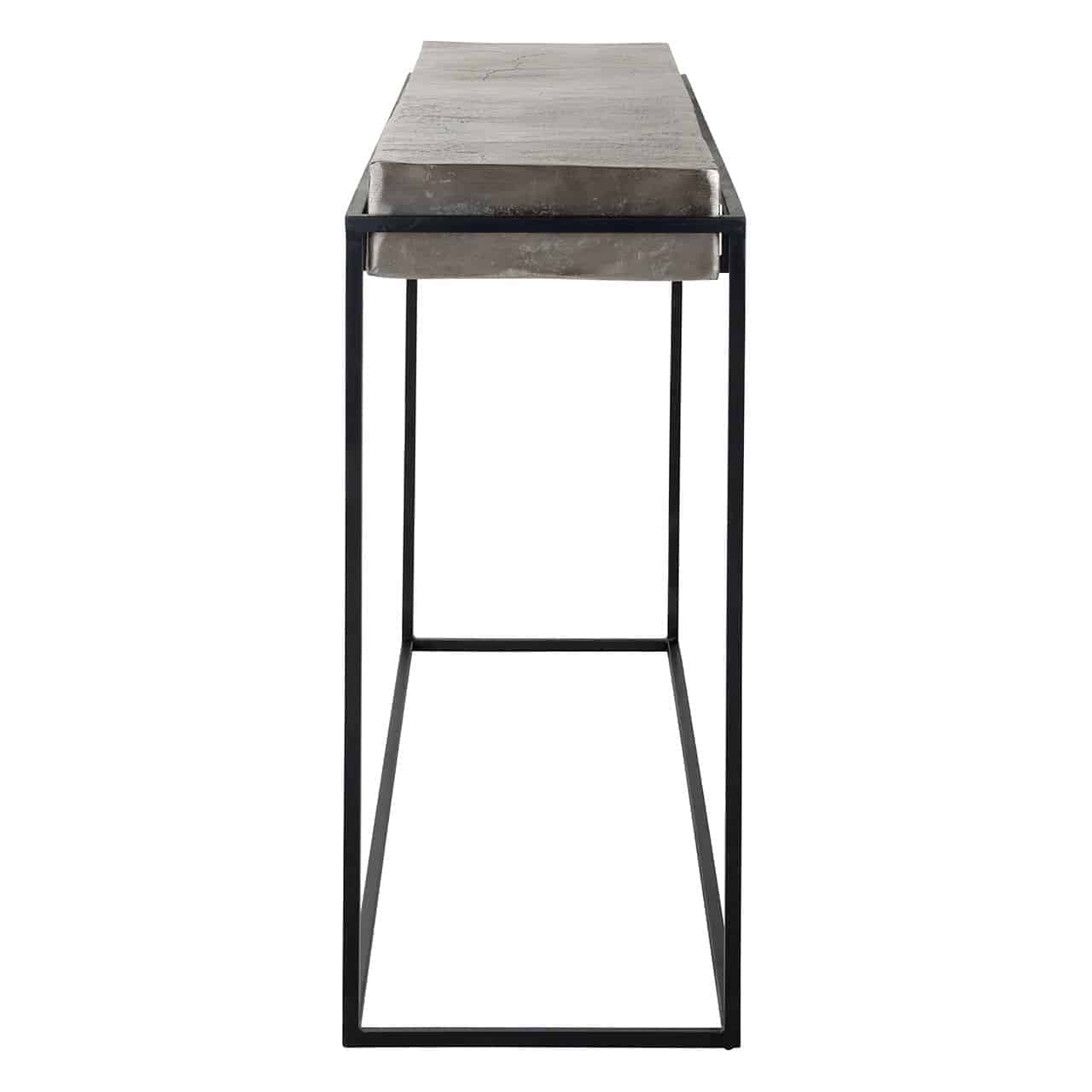 Консоль Calloway Richmond Interiors 83/139/37 см шампанское золото