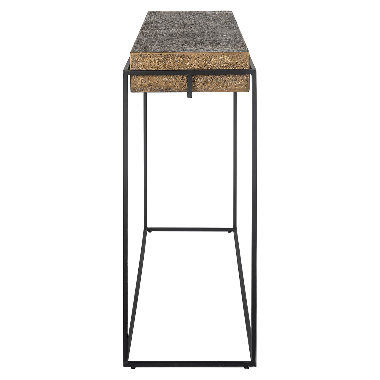 Консоль Dover Richmond Interiors 80/140/33 см коричневый