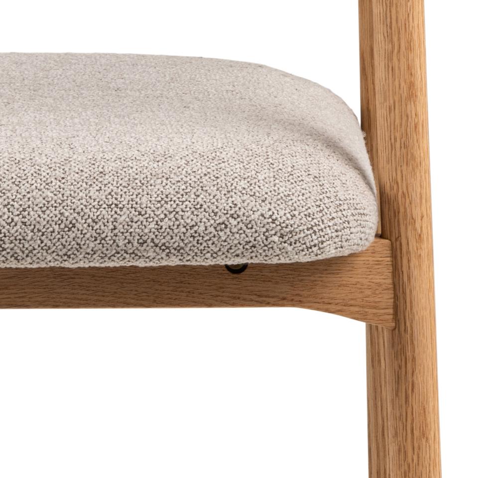 Krēsls Ader 56/54/75,5 cm bēšs - N1 Home