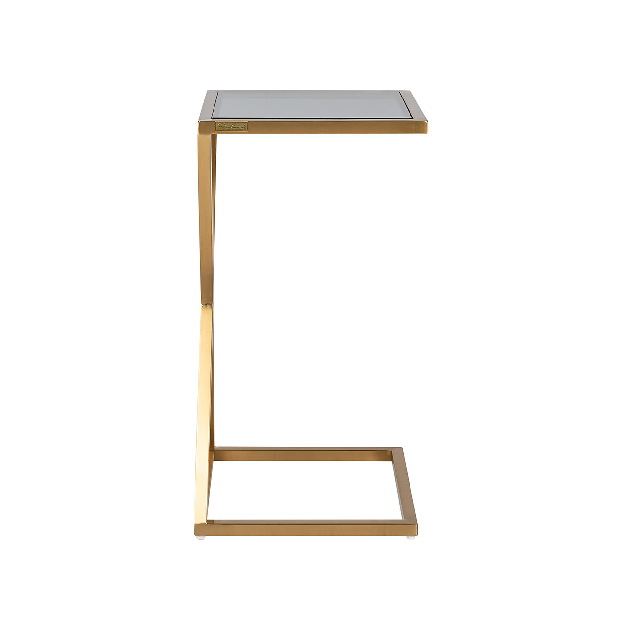 Dīvāna galdiņš Paramount birstēts Richmond Interiors 66/35/35 cm birstēts zelts - N1 Home