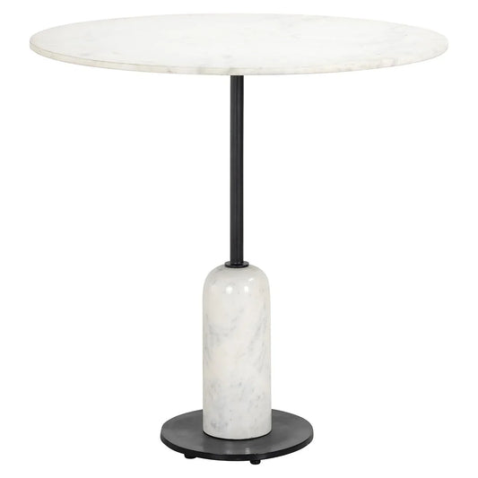 Bistro galds Jagger Richmond Interiors 75/76/76 cm melns/balts - N1 Home