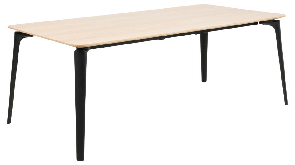 CO taisnstūra pusdienu galds PU lakots ozola finieris 200x100x74,8 cm