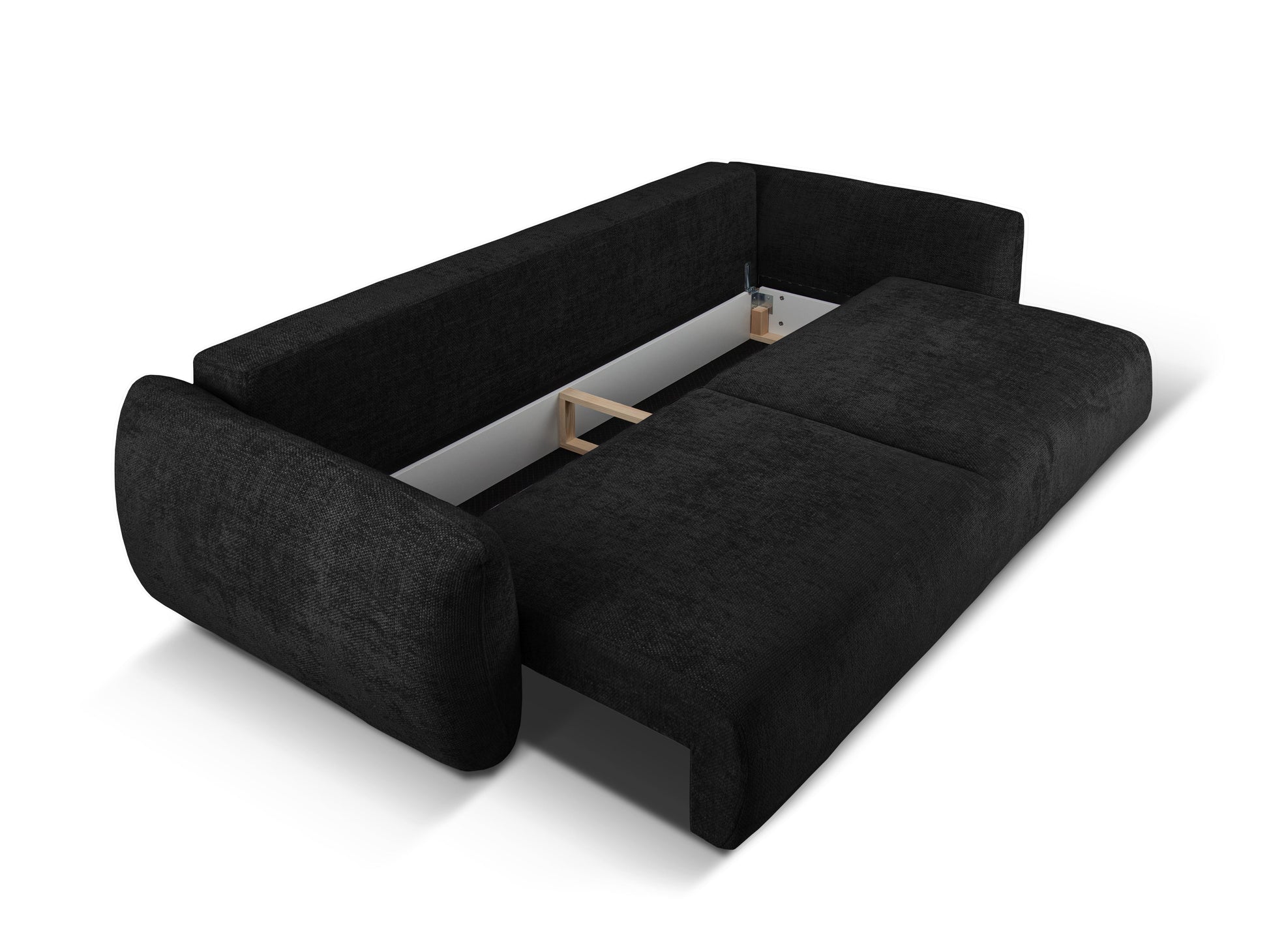 Dīvāns Cosmopolitan Design Matera 190x62x16 cm melns - N1 Home